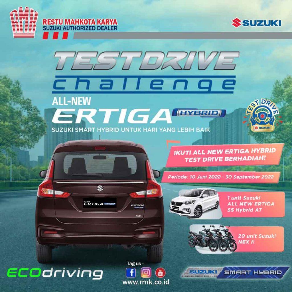 Test Drive Challenge All New Ertiga Hybrid, Suzuki RMK Ciledug